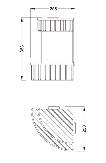 bathroom accessories basket