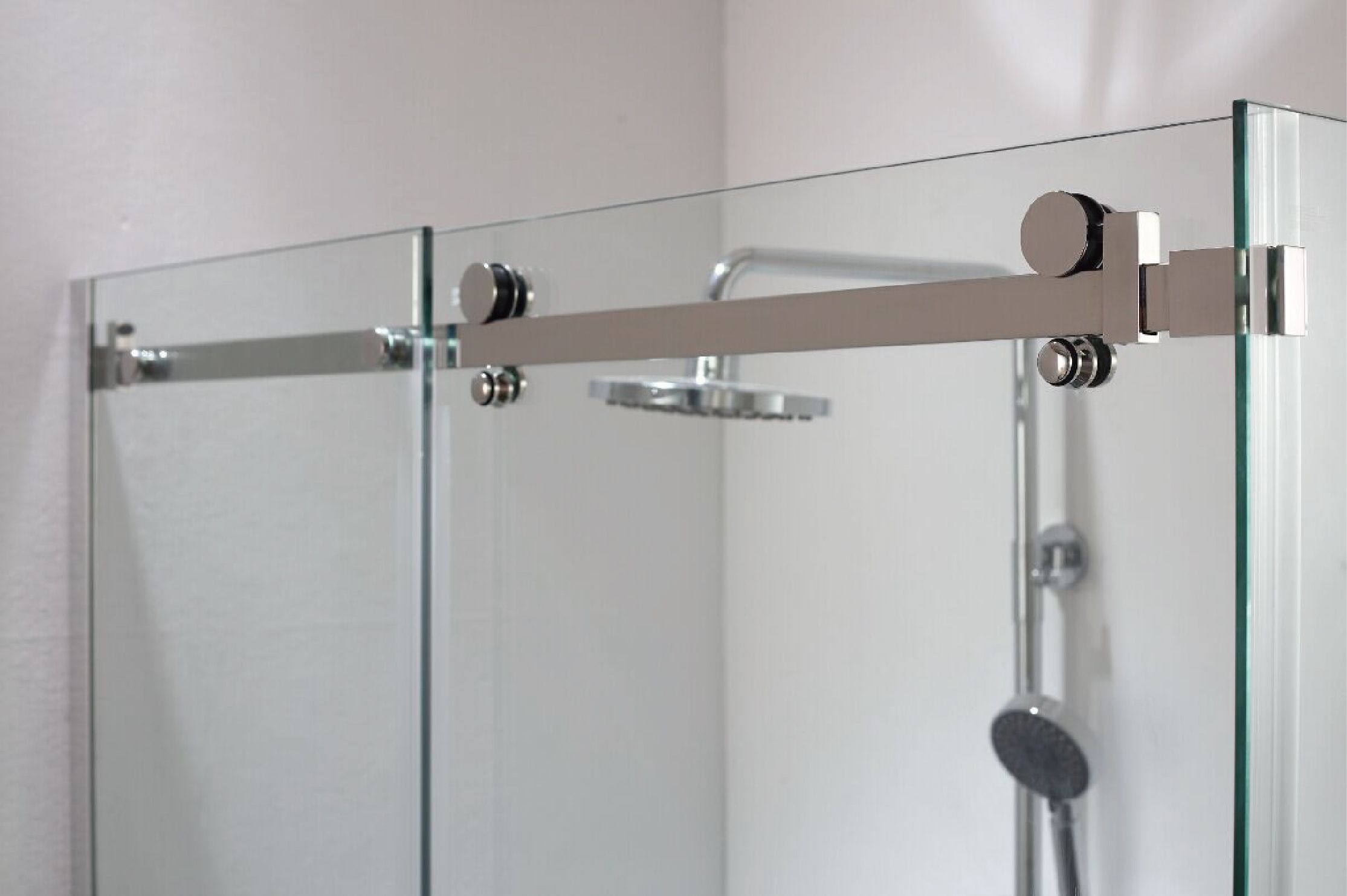ATMAN roller shower enclosures one sliding door with 8mm tempered glass