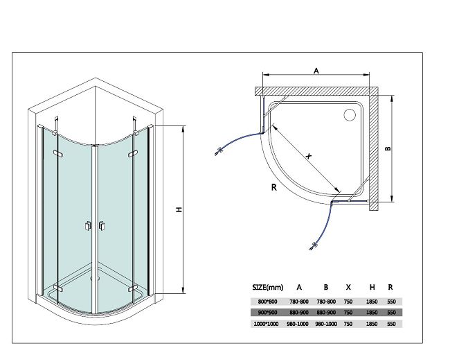 Frameless Shower Enclosures