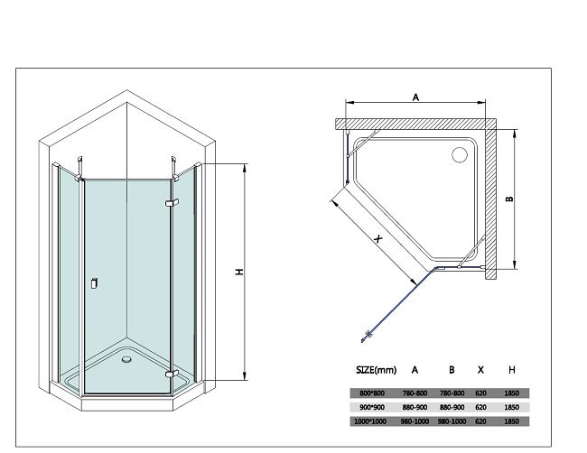 Frameless Shower Enclosures