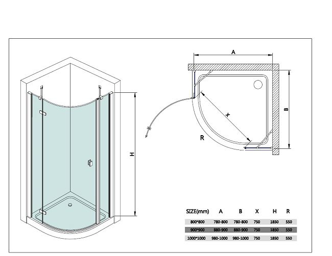 Frameless Shower Enclosures