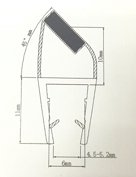 shower PVC seal