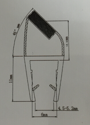 shower PVC seal