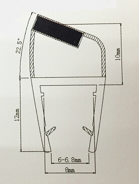 shower PVC seal