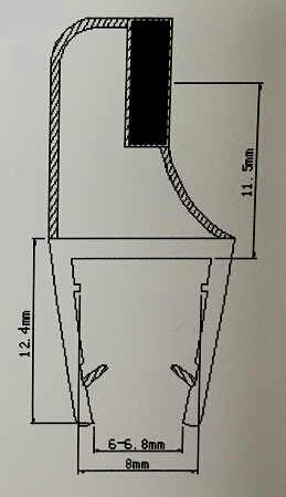 shower PVC seal