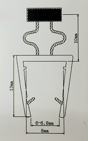 shower PVC seal