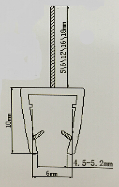 shower PVC seal