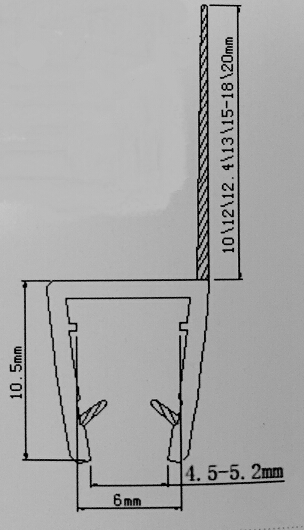 shower PVC seal