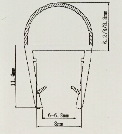 shower PVC seal