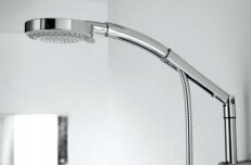 bathroom sliding rail shower 