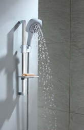 bathroom sliding rail shower 