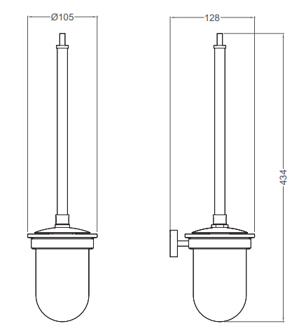 bathroom Toilet brusher holder