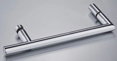 Zinc alloy shower handle with chromed finish to suit your shower enclosures