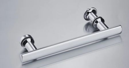 Zinc alloy shower handle with chromed finish to suit your shower enclosures