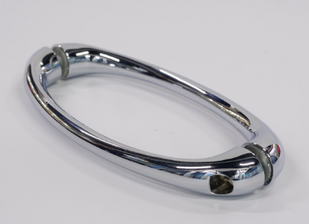 Zinc alloy shower handle with chromed finish to suit your shower enclosures