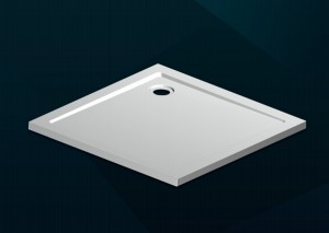 Square SMC Shower Tray